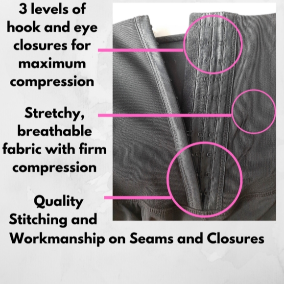 High Waist Tummy Control/Compression Leggings - Picture 5 of 5